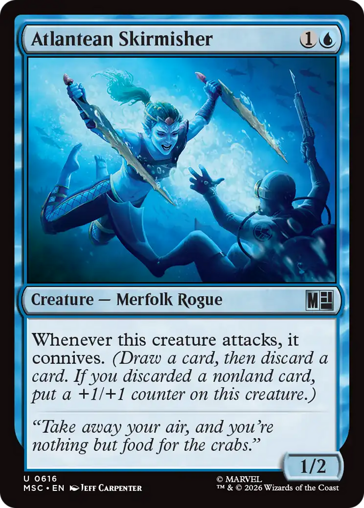 Atlantean Skirmisher [Marvel Super Heroes Commander] | Gamers Paradise
