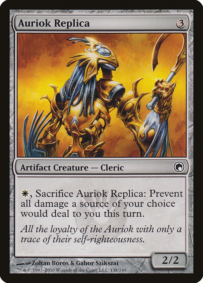 Auriok Replica [Scars of Mirrodin] | Gamers Paradise