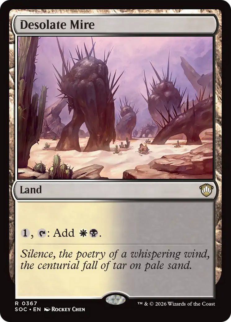 Desolate Mire [Secrets of Strixhaven Commander] | Gamers Paradise