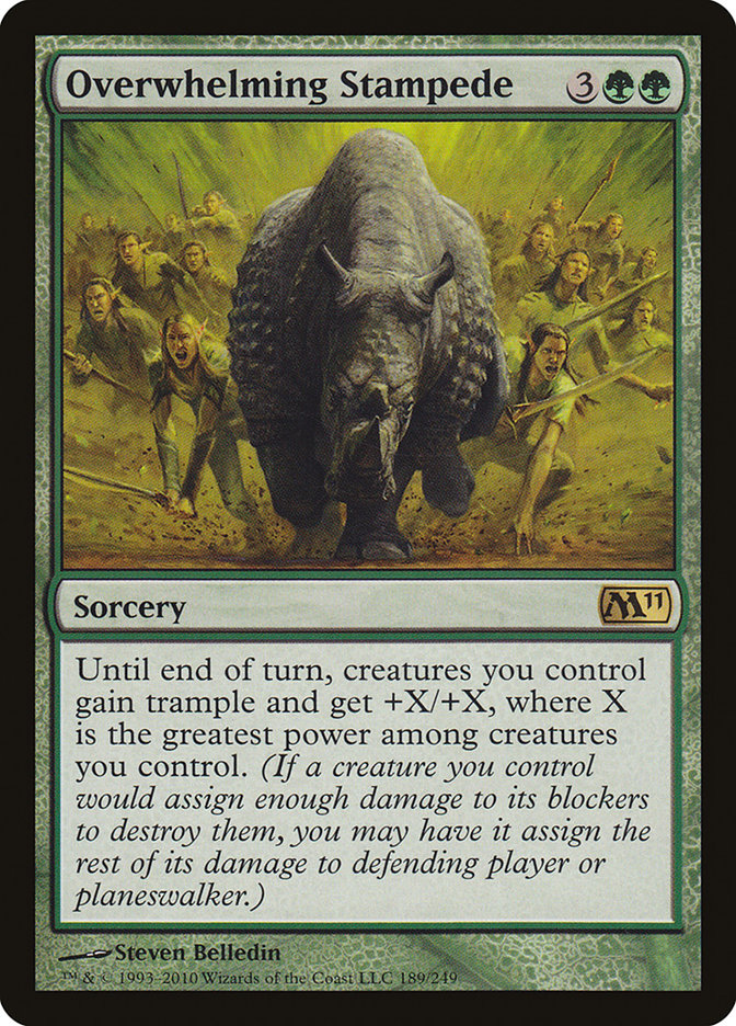 Overwhelming Stampede [Magic 2011] | Gamers Paradise