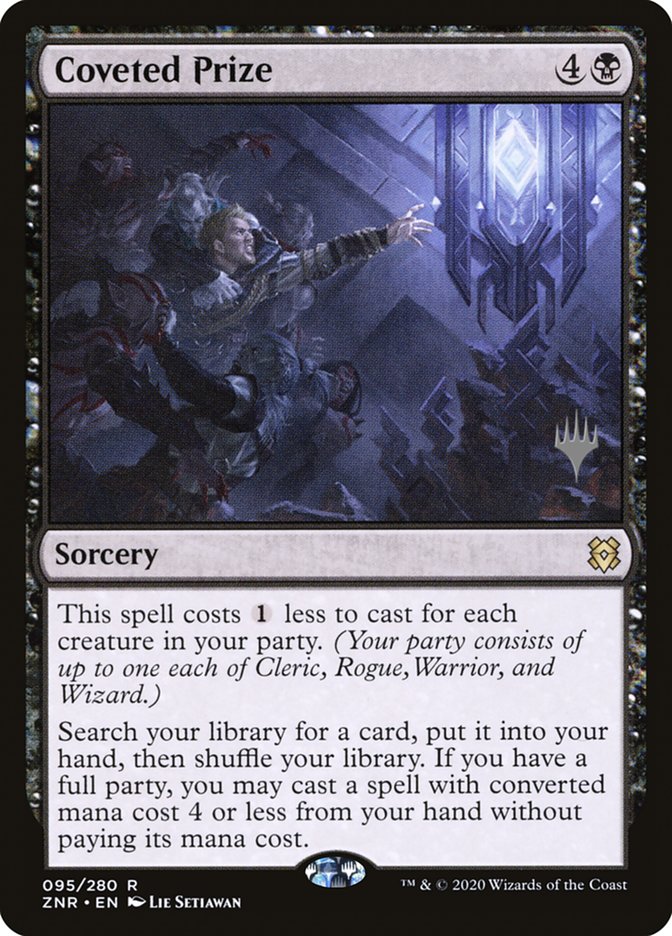 Coveted Prize (Promo Pack) [Zendikar Rising Promos] | Gamers Paradise