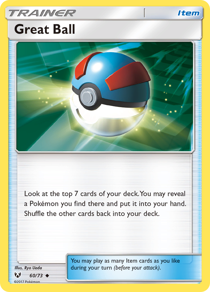 Great Ball (60/73) [Sun & Moon: Shining Legends] | Gamers Paradise