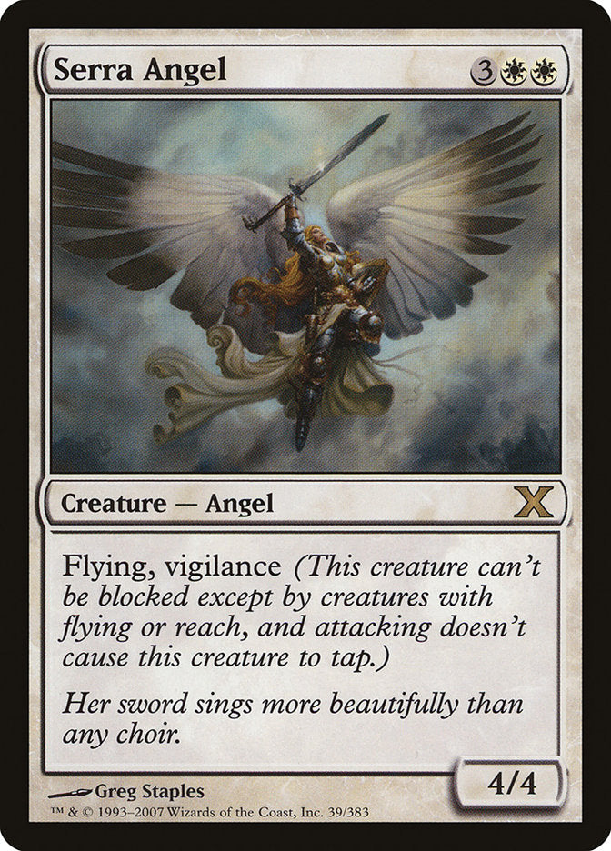 Serra Angel [Tenth Edition] | Gamers Paradise