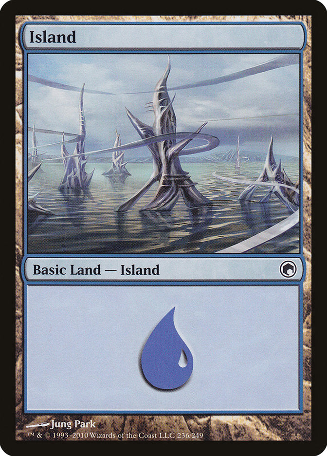 Island (236) [Scars of Mirrodin] | Gamers Paradise