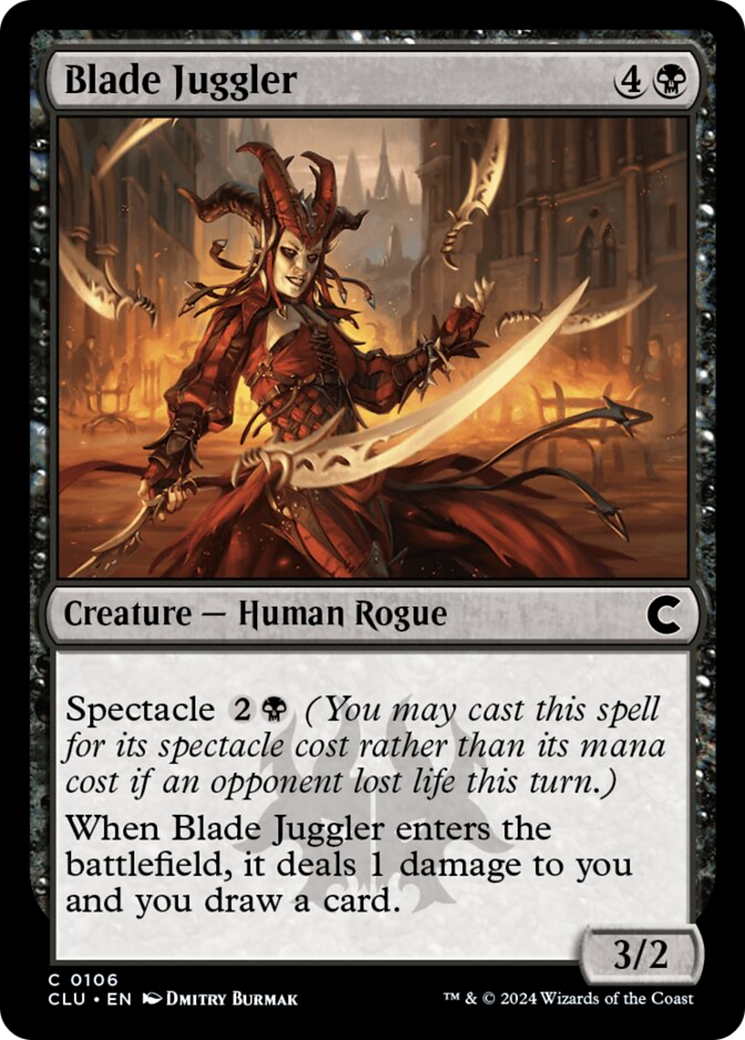 Blade Juggler [Ravnica: Clue Edition] | Gamers Paradise