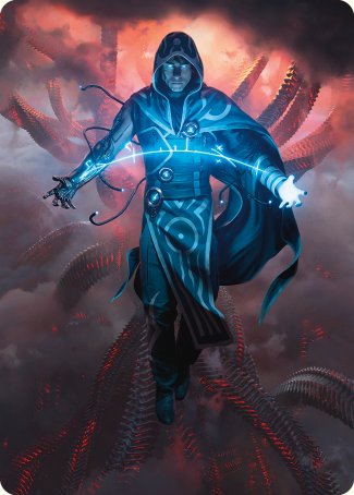 Jace, the Perfected Mind Art Card [Phyrexia: All Will Be One Art Series] | Gamers Paradise