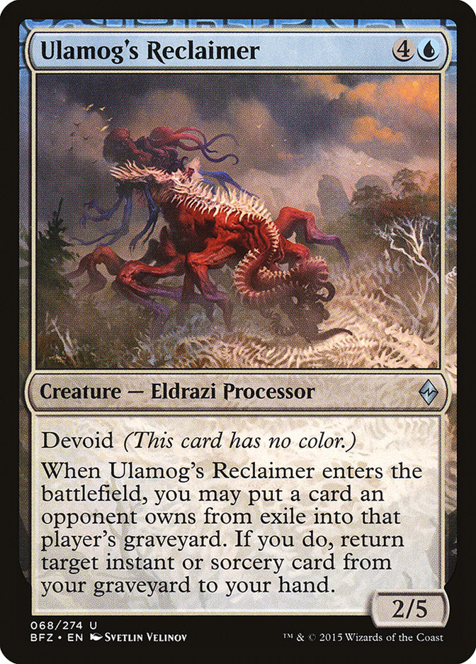 Ulamog's Reclaimer [Battle for Zendikar] | Gamers Paradise