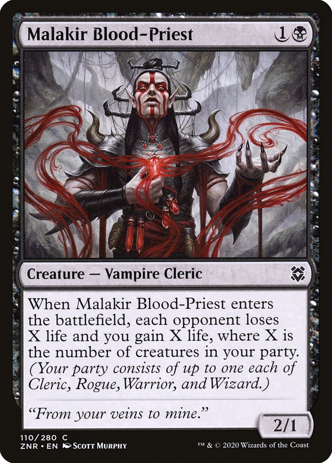 Malakir Blood-Priest [Zendikar Rising] | Gamers Paradise