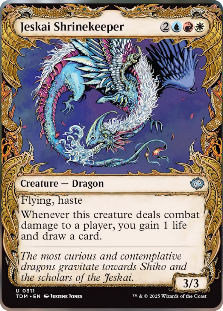 Jeskai Shrinekeeper (Showcase) [Tarkir: Dragonstorm] | Gamers Paradise