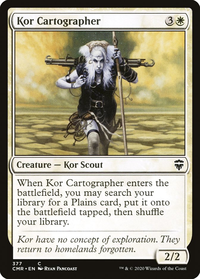 Kor Cartographer (377) [Commander Legends] | Gamers Paradise
