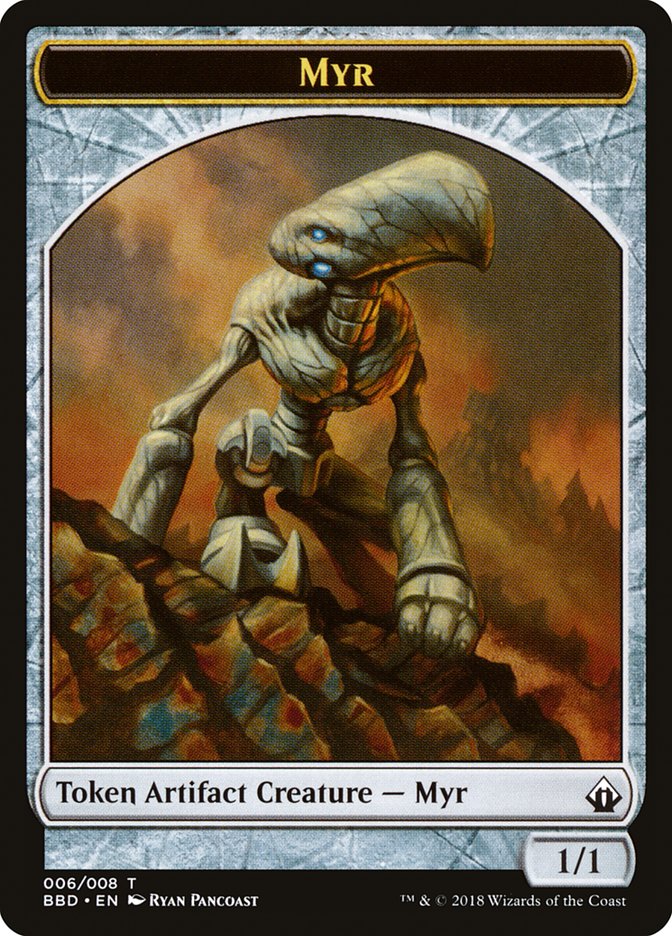 Myr Token [Battlebond Tokens] | Gamers Paradise