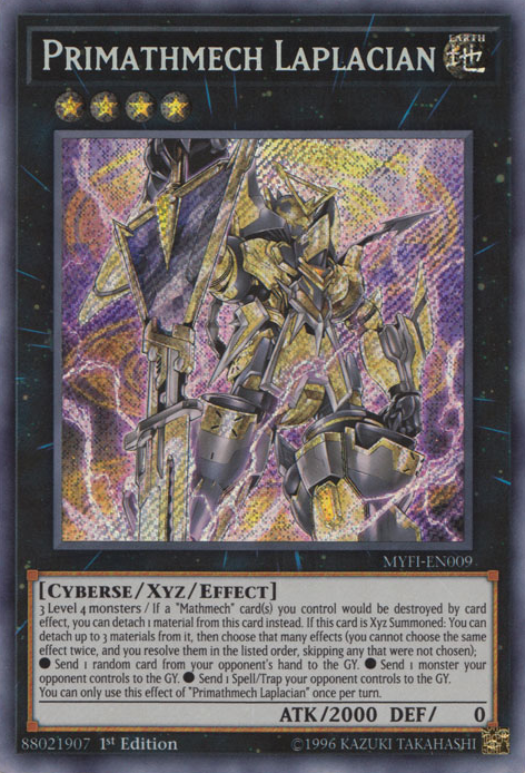 Primathmech Laplacian [MYFI-EN009] Secret Rare | Gamers Paradise