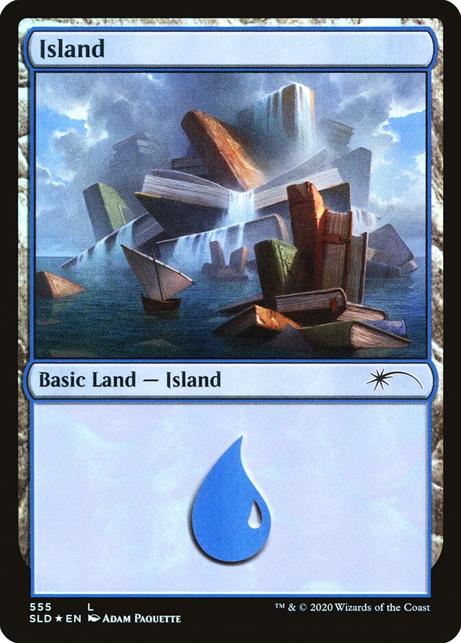 Island (Well Read) (555) [Secret Lair Drop Promos] | Gamers Paradise