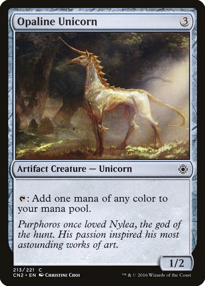 Opaline Unicorn [Conspiracy: Take the Crown] | Gamers Paradise
