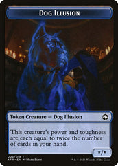 Zombie // Dog Illusion Double-Sided Token [Dungeons & Dragons: Adventures in the Forgotten Realms Tokens] | Gamers Paradise