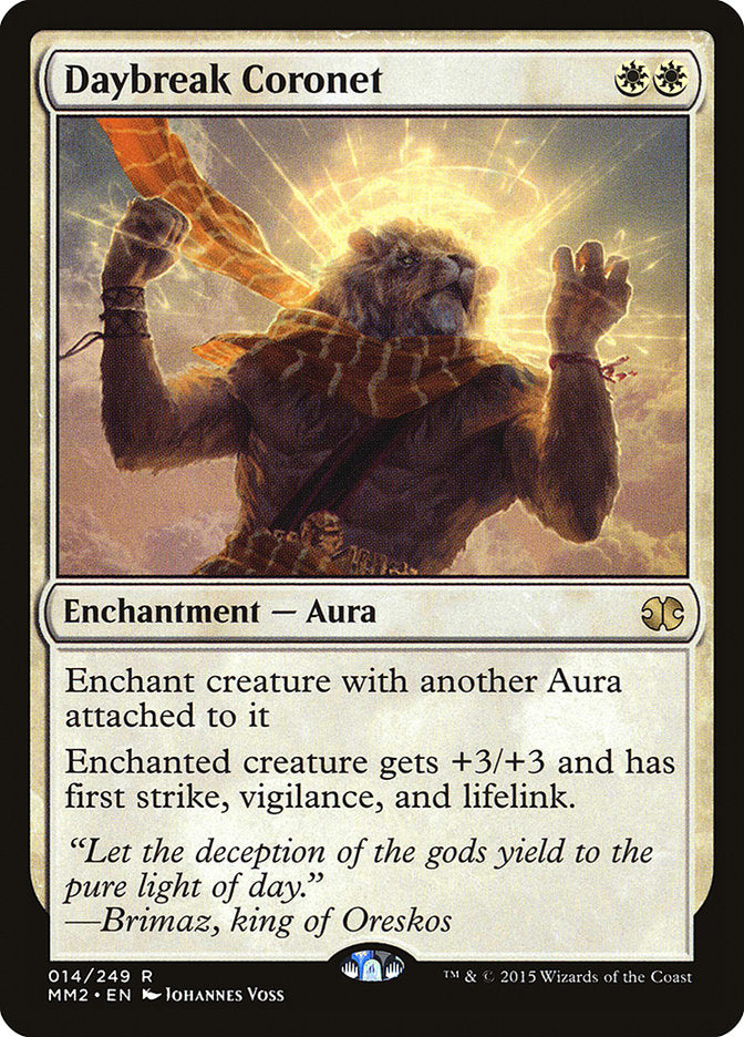 Daybreak Coronet [Modern Masters 2015] | Gamers Paradise