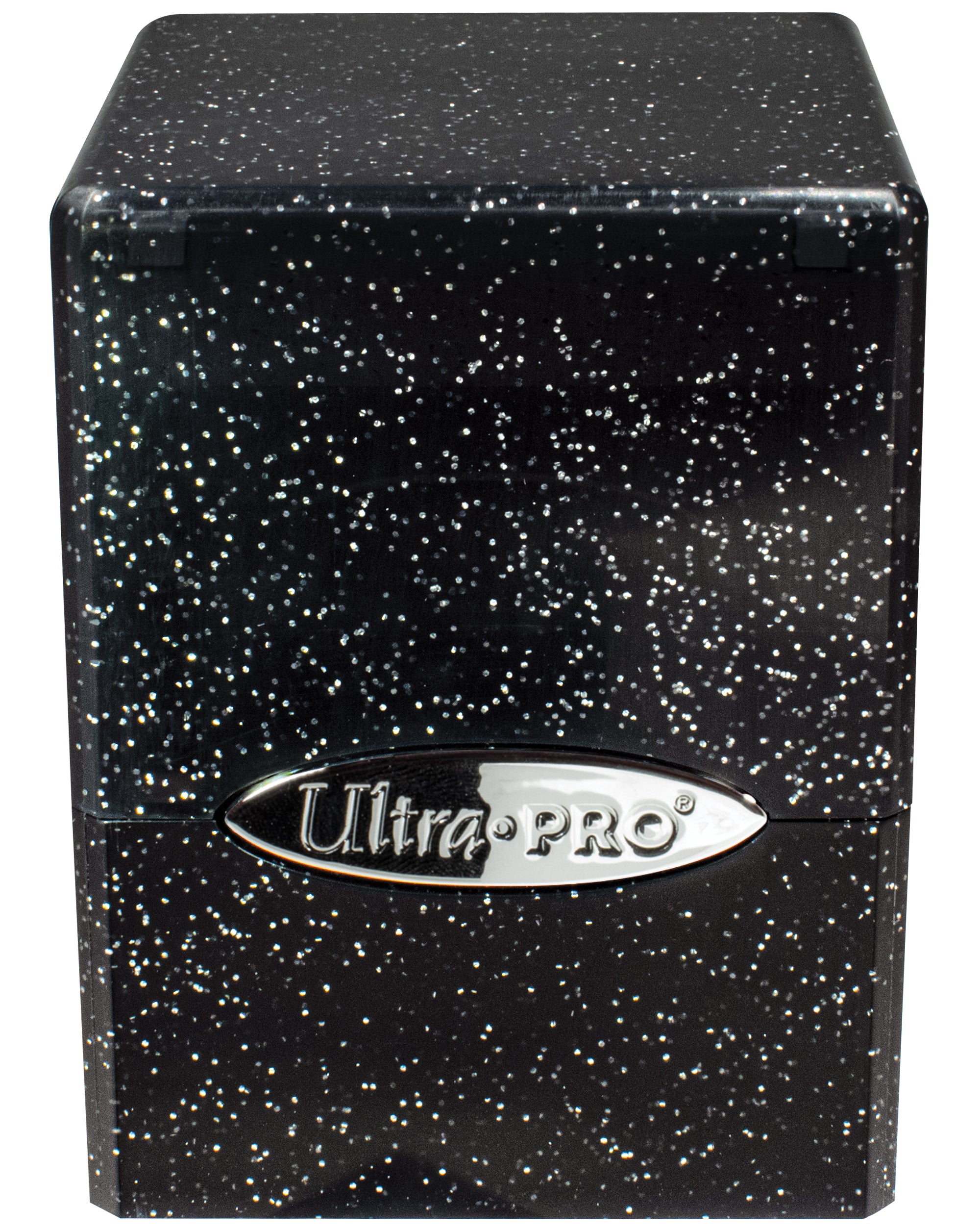 Ultra PRO: Satin Cube - Glitter Black | Gamers Paradise