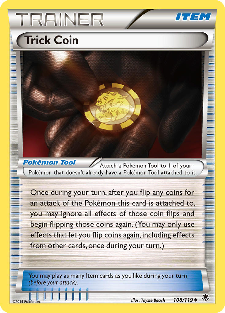 Trick Coin (108/119) [XY: Phantom Forces] | Gamers Paradise