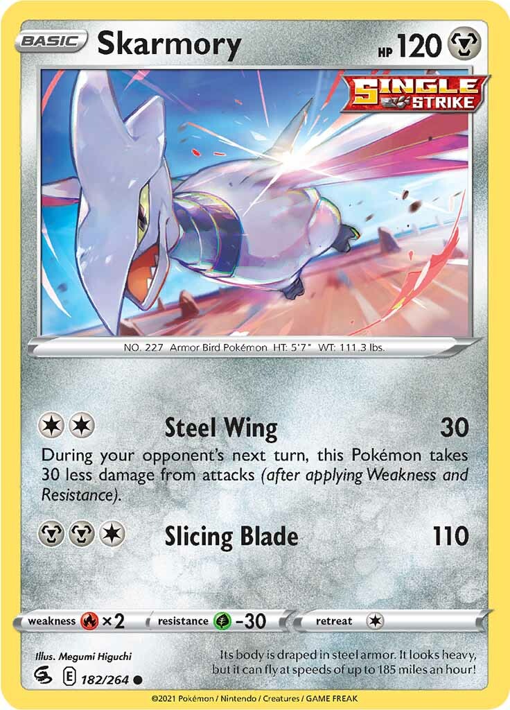 Skarmory (182/264) [Sword & Shield: Fusion Strike] | Gamers Paradise