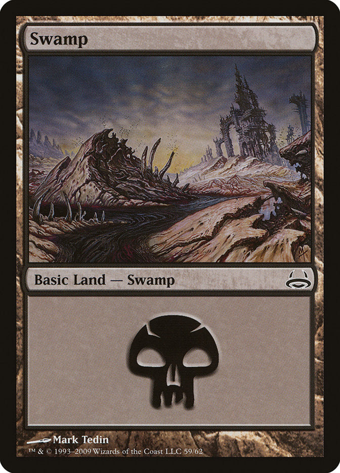 Swamp (59) [Duel Decks: Divine vs. Demonic] | Gamers Paradise
