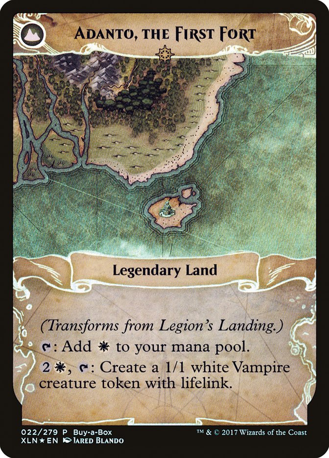 Legion's Landing // Adanto, the First Fort (Buy-A-Box) [Ixalan Treasure Chest] | Gamers Paradise