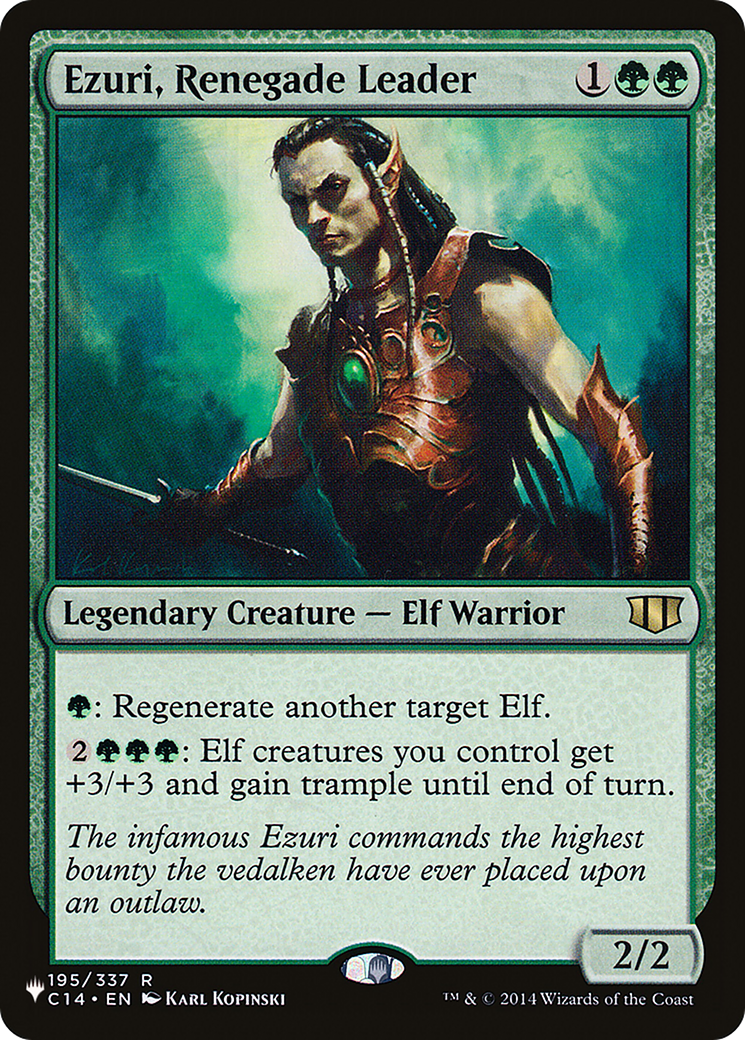 Ezuri, Renegade Leader [The List] | Gamers Paradise