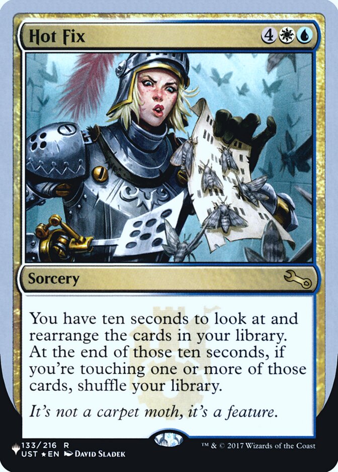 Hot Fix (Unfinity Foil Edition) [The List] | Gamers Paradise