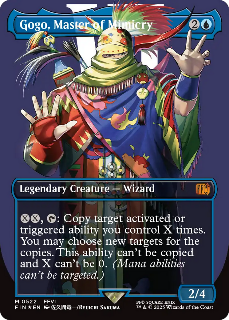 Gogo, Master of Mimicry (Borderless) (Surge Foil) [FINAL FANTASY] | Gamers Paradise