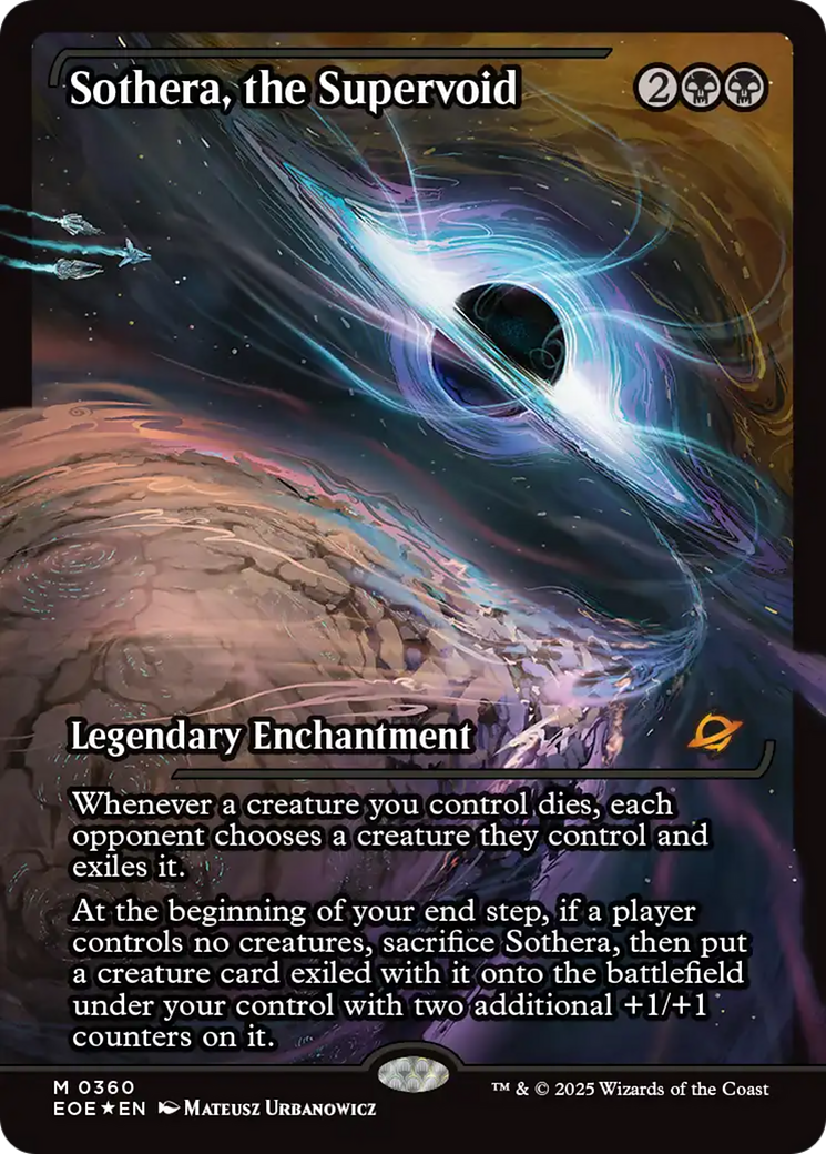 Sothera, the Supervoid (Showcase) [Edge of Eternities] | Gamers Paradise