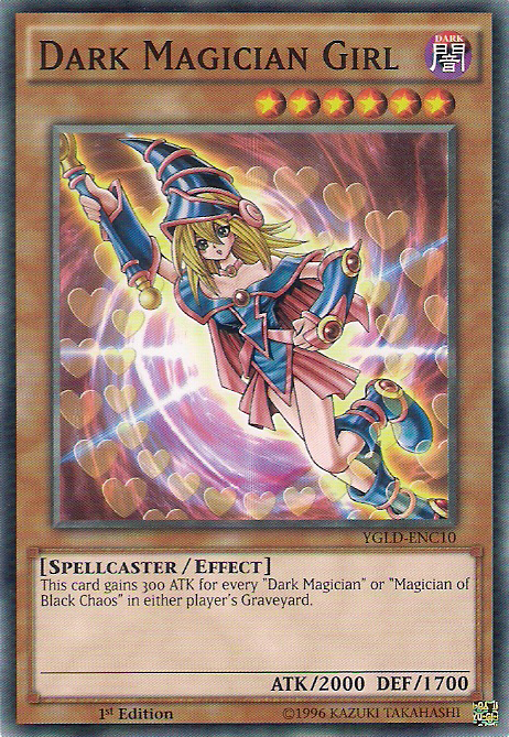 Dark Magician Girl [YGLD-ENC10] Common | Gamers Paradise