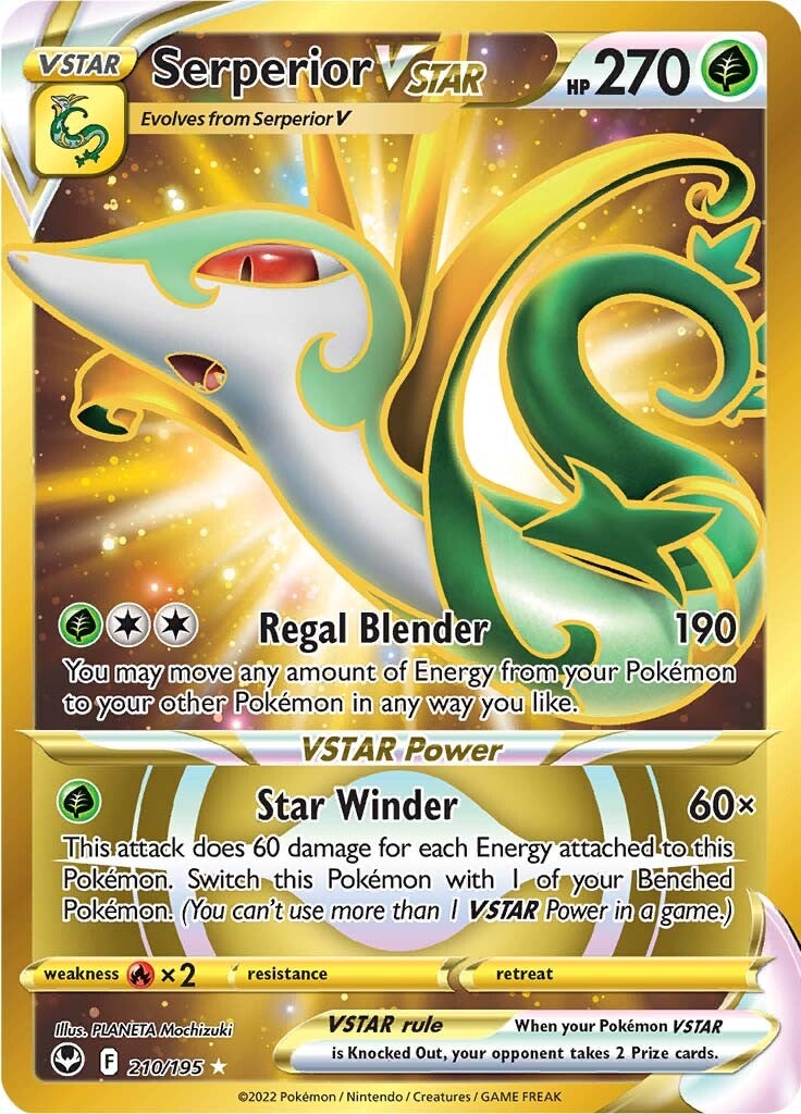 Serperior VSTAR (210/195) [Sword & Shield: Silver Tempest] | Gamers Paradise