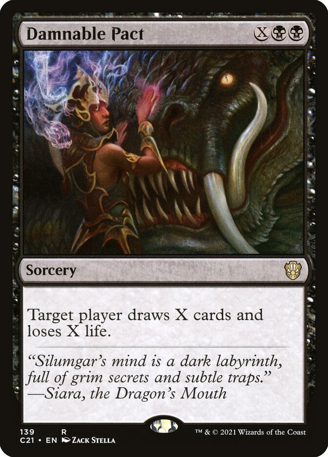 Damnable Pact [Commander 2021] | Gamers Paradise