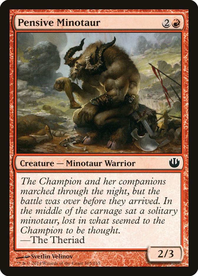 Pensive Minotaur [Journey into Nyx] | Gamers Paradise