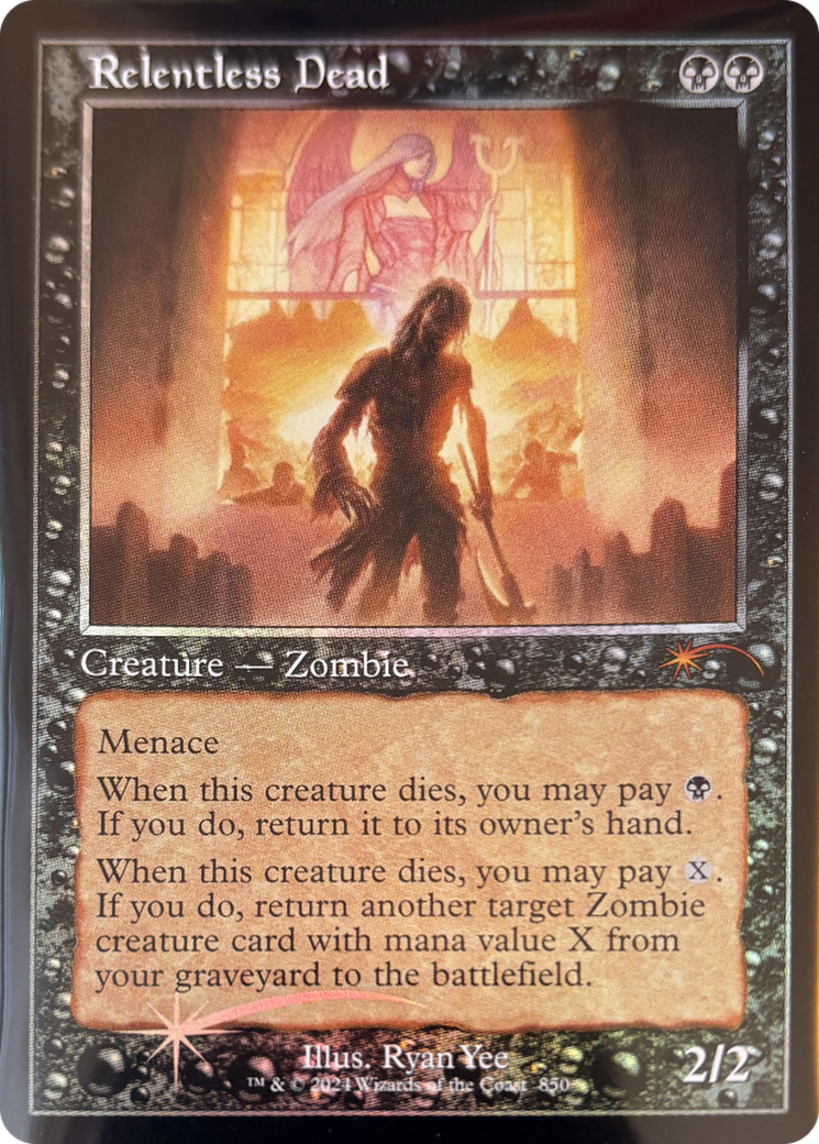 Relentless Dead (Retro Frame) [Secret Lair Drop Series] | Gamers Paradise