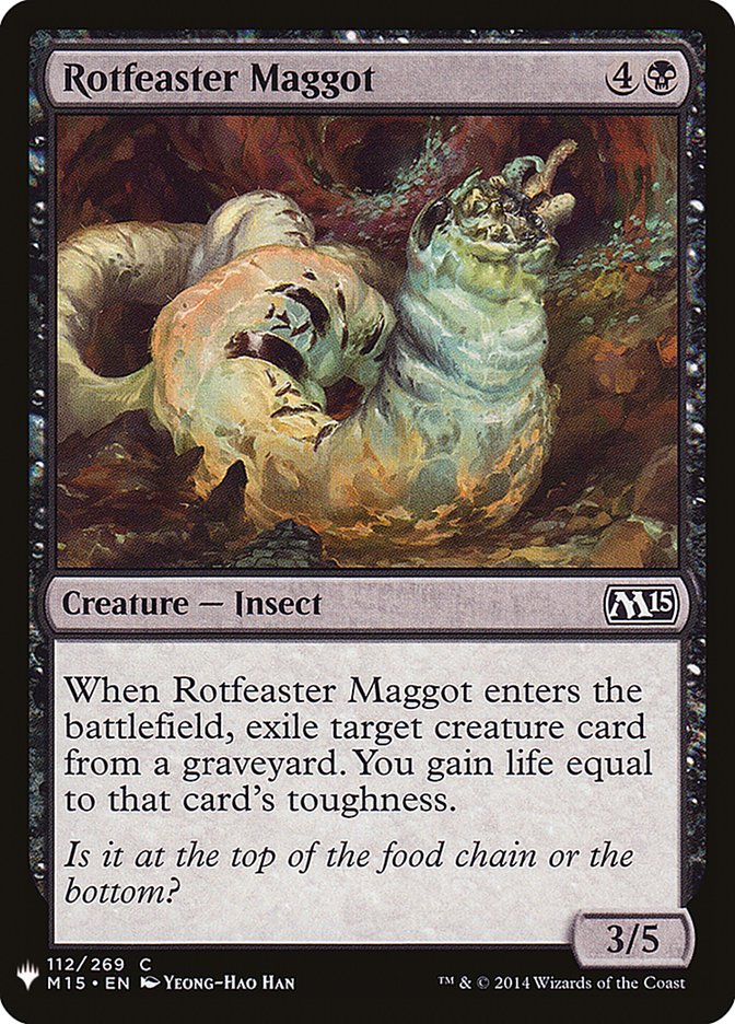 Rotfeaster Maggot [Mystery Booster] | Gamers Paradise