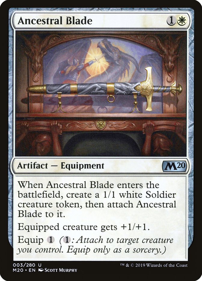 Ancestral Blade [Core Set 2020] | Gamers Paradise