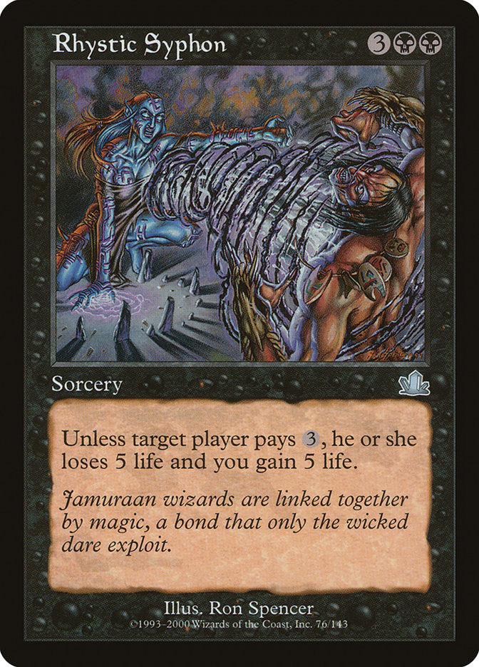 Rhystic Syphon [Prophecy] | Gamers Paradise