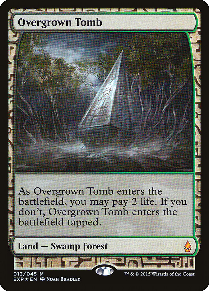 Overgrown Tomb [Zendikar Expeditions] | Gamers Paradise