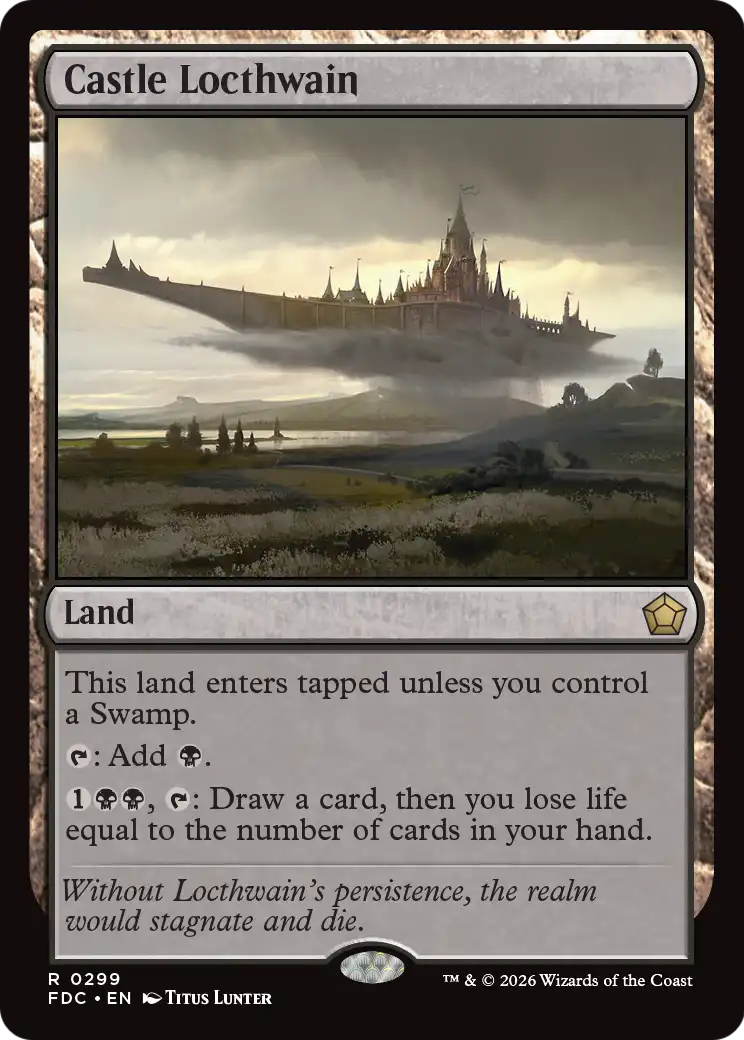 Castle Locthwain [Foundations Commander] | Gamers Paradise