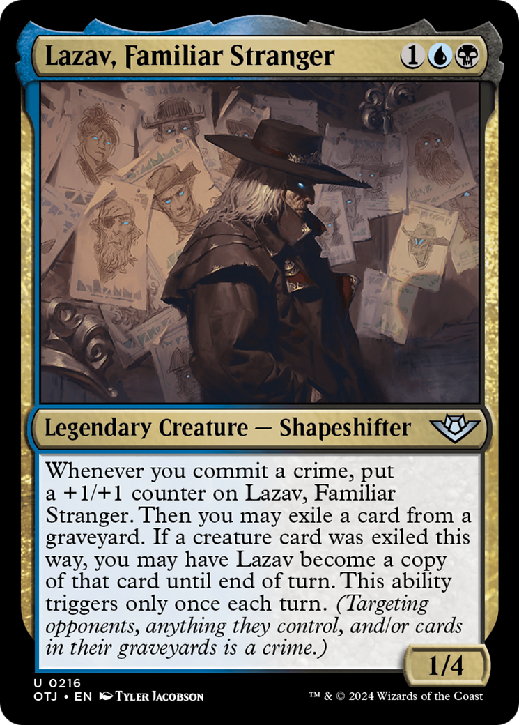 Lazav, Familiar Stranger [Outlaws of Thunder Junction] | Gamers Paradise