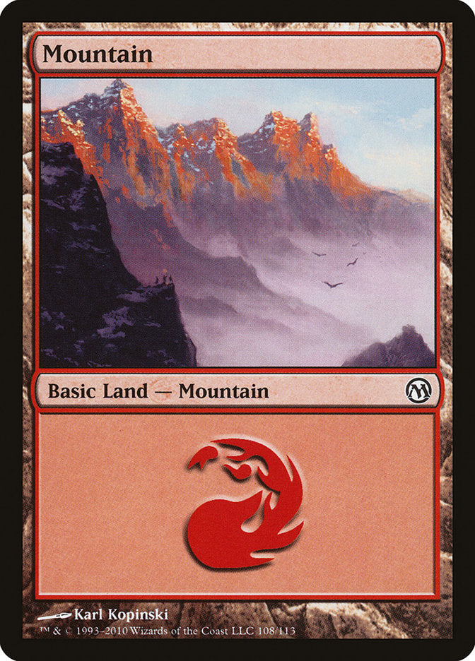 Mountain (108) [Duels of the Planeswalkers] | Gamers Paradise