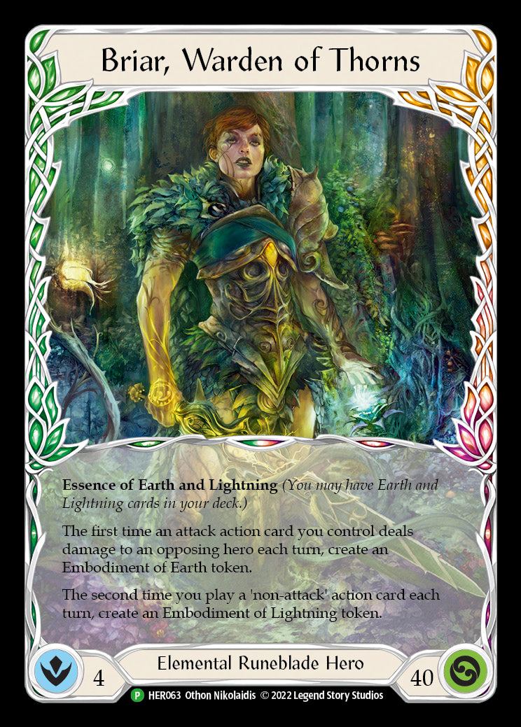 Briar, Warden of Thorns [HER063] (Promo)  Cold Foil | Gamers Paradise