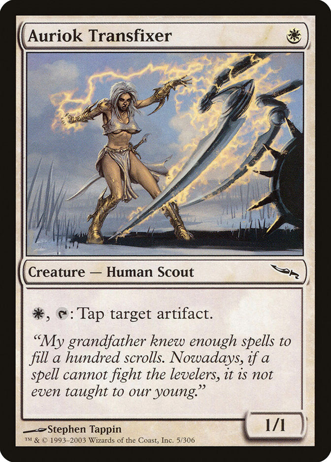 Auriok Transfixer [Mirrodin] | Gamers Paradise