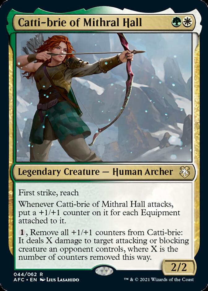 Catti-brie of Mithral Hall [Dungeons & Dragons: Adventures in the Forgotten Realms Commander] | Gamers Paradise