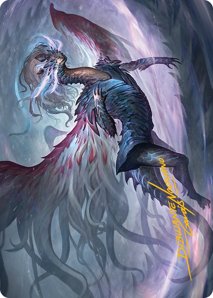 Shiko, Paragon of the Way Art Card (37/54) [Tarkir: Dragonstorm Art Series] | Gamers Paradise