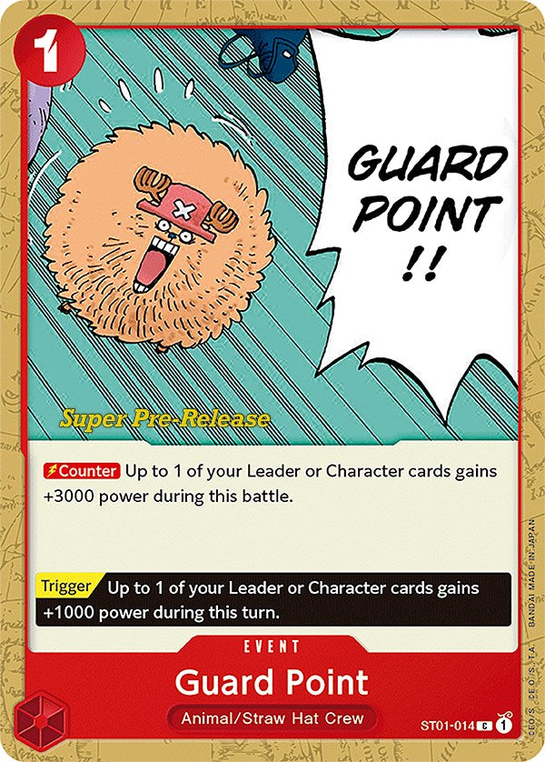 Guard Point [Super Pre-Release Starter Deck: Straw Hat Crew] | Gamers Paradise