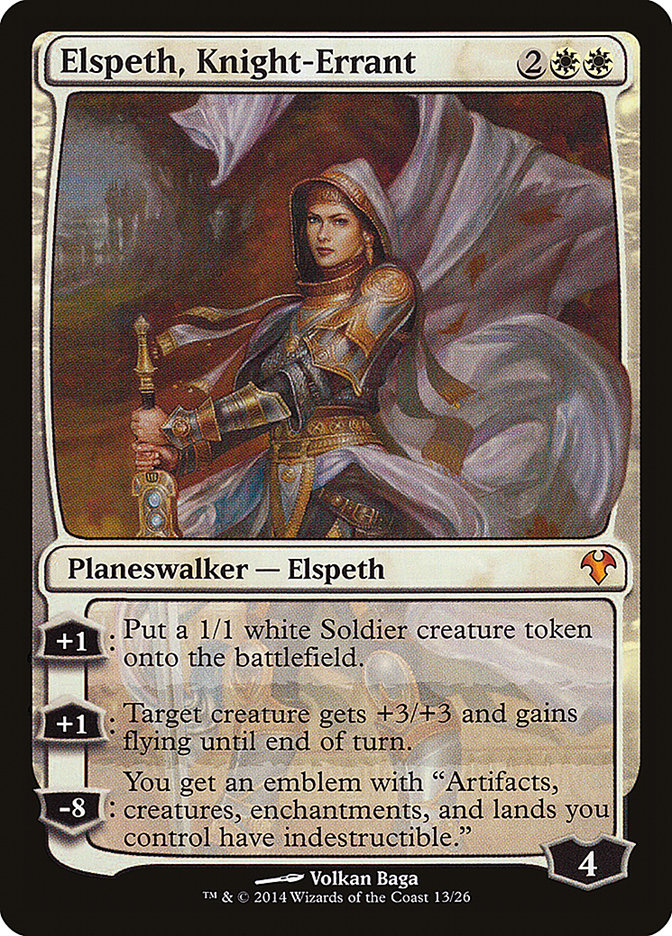 Elspeth, Knight-Errant [Modern Event Deck 2014] | Gamers Paradise