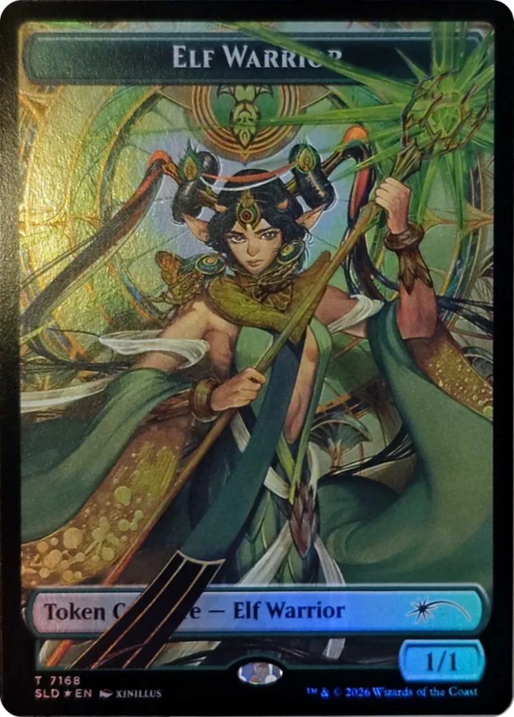 Elf Warrior Token (7168) [Secret Lair Drop Series] | Gamers Paradise