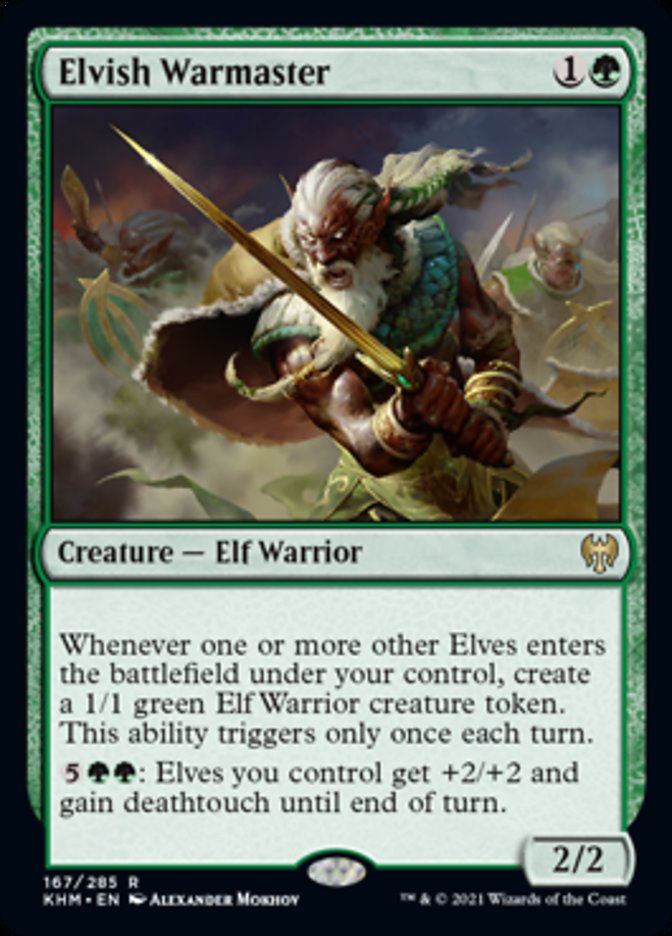 Elvish Warmaster [Kaldheim] | Gamers Paradise