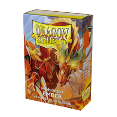 Dragon Shield: Japanese Size 60ct Sleeves - Ember (Dual Matte) | Gamers Paradise